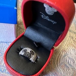 Disney sterling and cubic zirconia Mickey ring